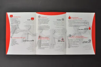 Dépliant Dépliant bilingue français arabe. "Infections sexuellement transmissibles. Comment y faire face?" 2003.107.29  Photo Mucem