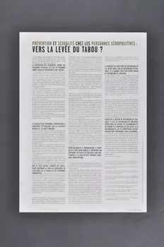 C.R.I.P.S Ile de France Affiche-dépliant "Chacun est responsable de tous, chacun est seul responsable, chacun est seul responsable de tous" France 2004/12 2005.117.20 Photo Mucem