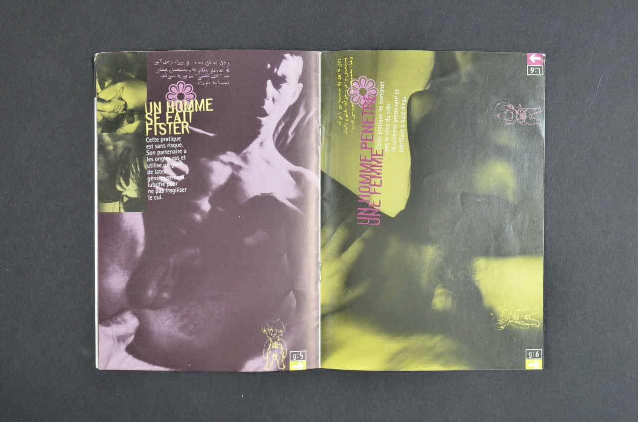 Act Up-Paris BROCHURE "C'est la vie" France 1996 2003.107.36 Photo Mucem