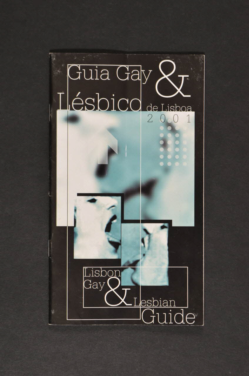 ILGA Portugal BROCHURE " Guia Gay & Lesbico de Lisboa" Portugal 2001 2003.107.43 Photo Mucem