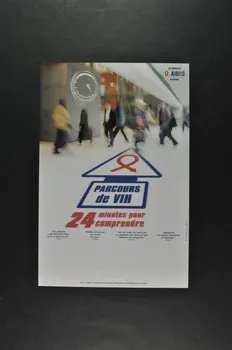 AIDES affiche "Parcours de VIH. 24 minutes pour comprendre" France 2003 2005.117.4  Photo Mucem