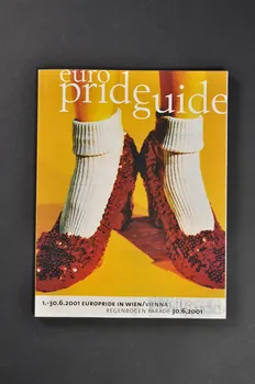 Europride BROCHURE "Europride guide" Poitou-Charentes, Autriche 2001 2003.107.45 Photo Mucem