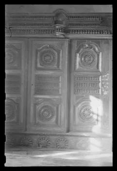 Maurice Coz ; René Coz ; Franck Eliès photographie Chez Monsieur Rault, cultivateur. Lit clos Bretagne, France 1941/12/18 Ph.1942.11.6  Photo