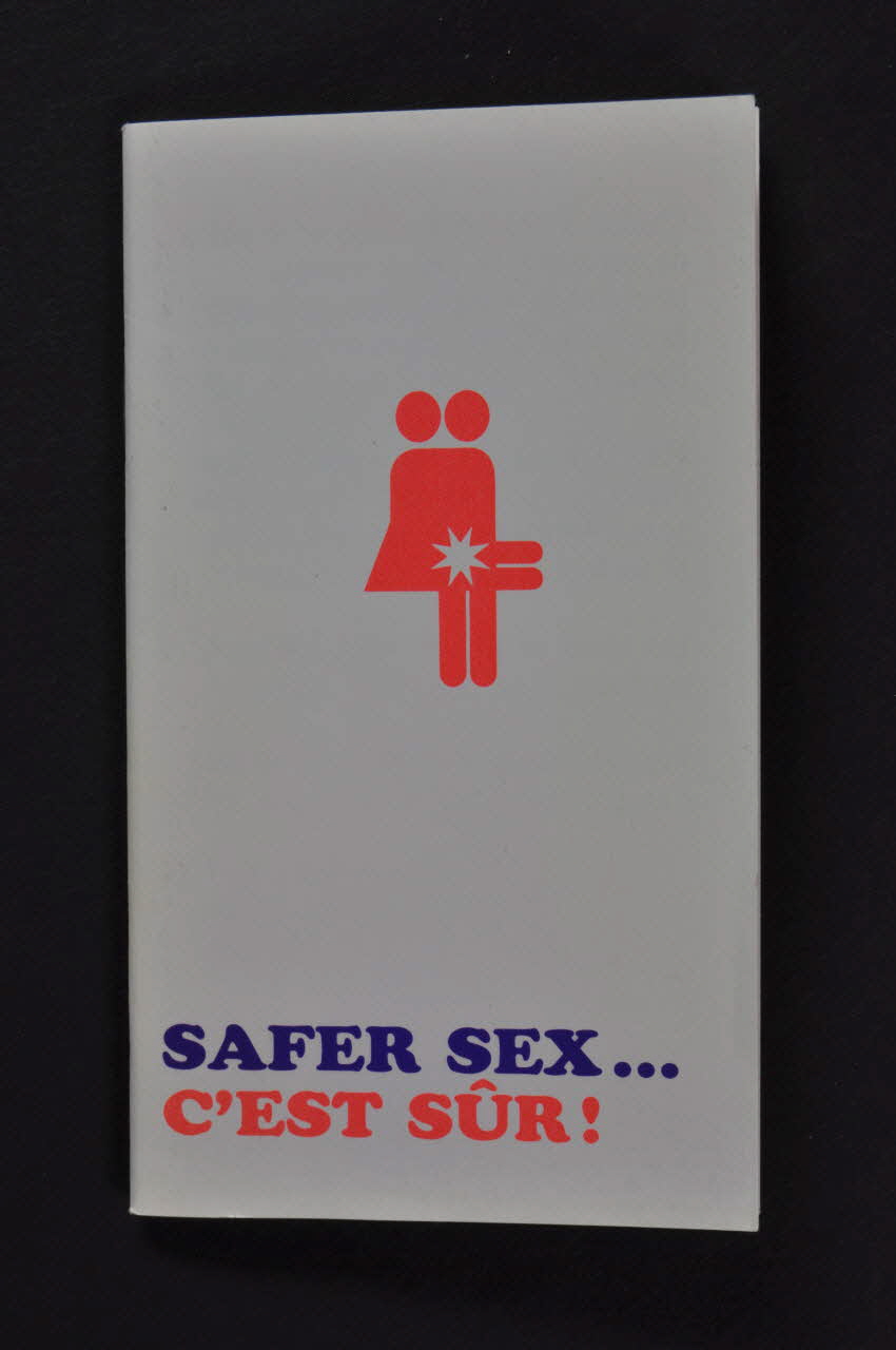 Aide Suisse Contre Le Sida (Ass) BROCHURE "Safer sex... c'est sûr !" Lorraine, France 2003 2004.119.93  Photo Mucem