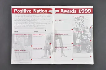 UK Coalition Of People Living With Hiv/Aids revue "Cash cow. How the NHS milks the £280 millions AIDS budget to pay for rescue helicopters and surgeons'gown" (Vache cash. Comment le NHS trait les 280 millions de livres du budget du Sida pour des hélicoptères de secours et des tenues de chirurgiens) Grande Bretagne 1998/10 2003.108.19.1-3 Photo Mucem
