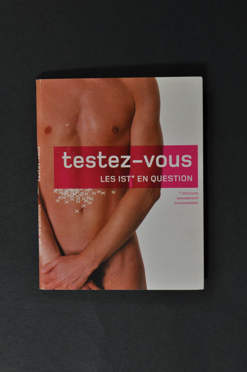 Dépliant "Testez-vous . les IST en question" 2004.120.15 Photo Mucem