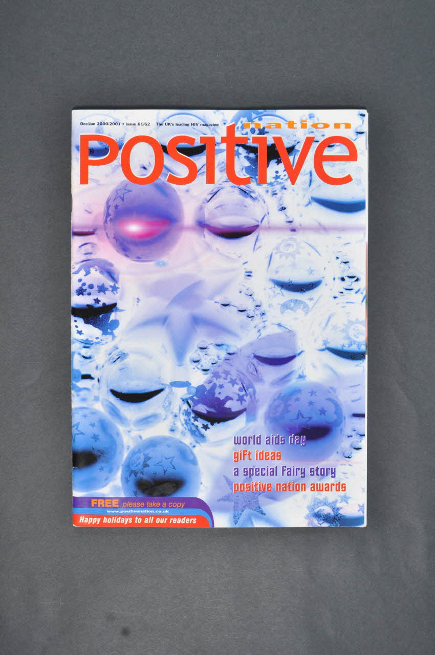 UK Coalition Of People Living With Hiv/Aids revue "World AIDS day" Grande Bretagne 2001 2003.108.39 Photo Mucem