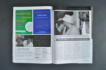 UK Coalition Of People Living With Hiv/Aids revue "New kids in town. Young Britons with HIV. How, why and what now" (Nouveaux jeunes dans la ville. Jeunes anglais avec le VIH. comment, pourquoi et quoi maintenant) Grande Bretagne 2001/3 2003.108.41 Photo Mucem