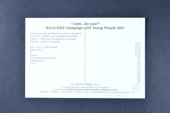 carte postale "Proverb :"peace on heaven & earth"" 2003.108.48 Photo Mucem