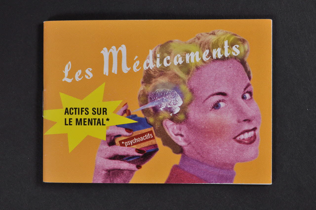 Modus Vivendi BROCHURE "Les médicaments actifs sur le mental" Belgique 2002 2004.120.33 Photo Mucem