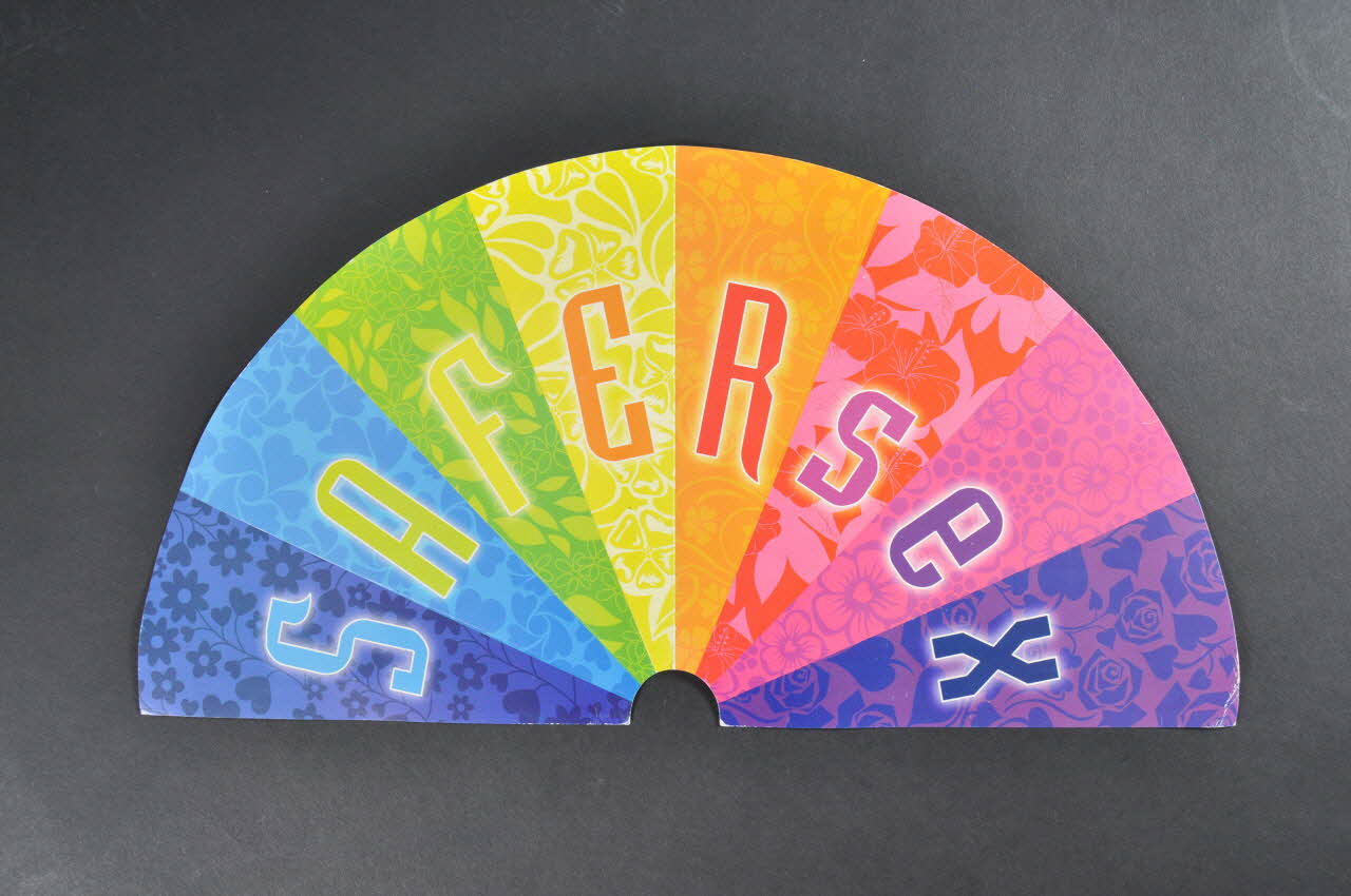 éventail Safer sex 2004.121.1 Photo Mucem