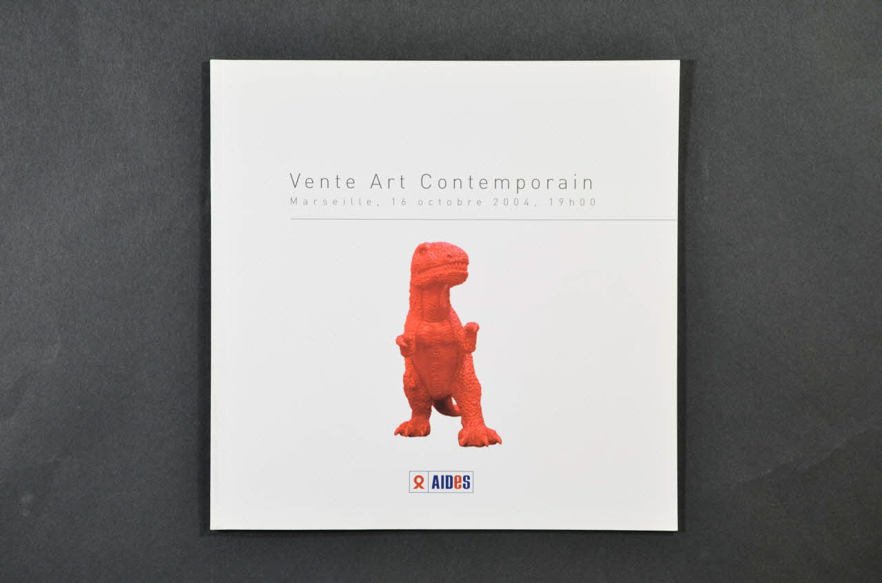 Aides Marseille catalogue Vente art contemporain Provence-Alpes-Côte d'Azur, France 2004/10/16 2004.121.3 Photo Mucem