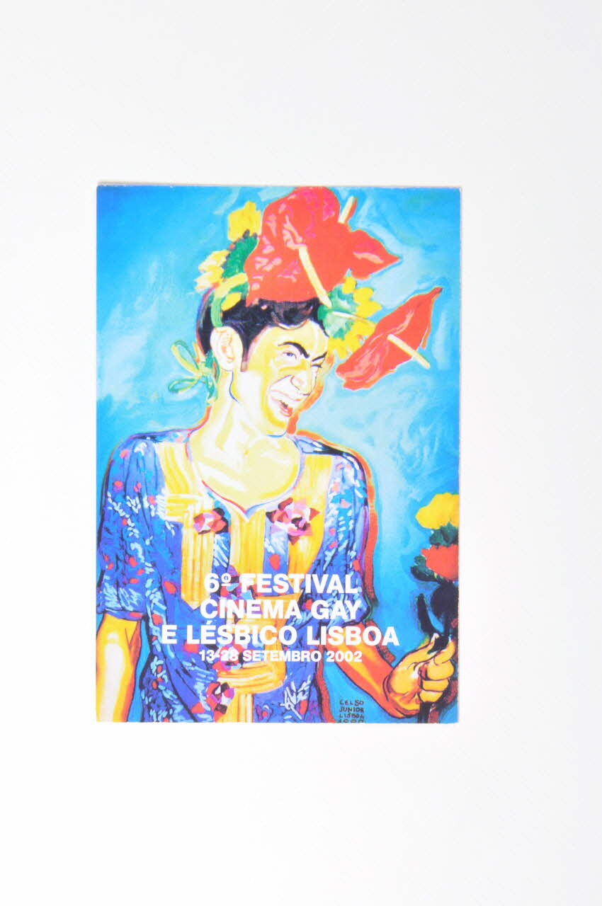Festival De Cinema Gay E Lesbico De Lisboa carte postale "6° festival cinema gay e lesbico Lisboa" Portugal 2002 2003.109.122 Photo Mucem