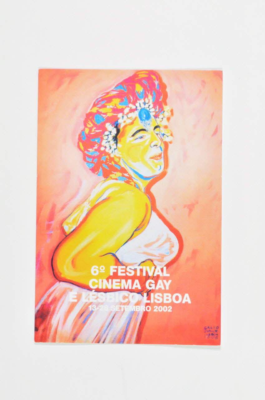 Festival De Cinema Gay E Lesbico De Lisboa carte postale "6° festival cinema gay e lesbico Lisboa" Portugal 2002 2003.109.123 Photo Mucem