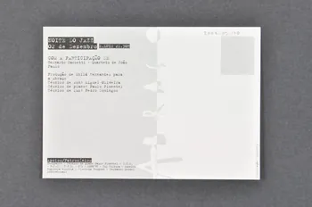 carte postale "2 Dez. Noite de jazz." (2 déc. Nuit du Jazz) 2003.109.140 Photo Mucem