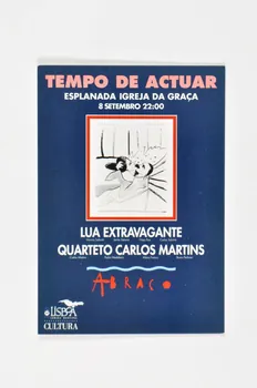 Abraço carte postale "Tempo de actuar" (Temps d'agir) Portugal 1993 2003.109.141  Photo Mucem