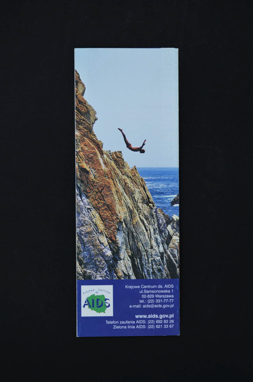 Dépliant "O zyciu decyduja chwile" (traduire) 2005.120.30  Photo Mucem