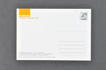 Abraço carte postale Série "Na cama comigo, so com preservativo" (Raquel Loureiro, David Simoes e Nayma) (Pas au lit avec moi, sinon avec un préservatif) Portugal 1993 2003.109.152 Photo Mucem