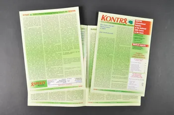 Krajowe Centrum Ds Aids (The National Aids Center) Bulletin d'information "Kontra", 2003, n°1/15 (en polonais ; résumés en anglais et en russe) / Jak gesta jest mgla ? Medyczne obszary AIDS (Quelle est l'épaisseur du brouillard ? Aspects médicaux du VIH) Pologne 2003 2005.120.38.1-3 Photo Mucem
