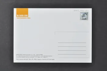 Abraço carte postale Série "Na cama comigo, so com preservativo" (Daniel Nascimento e Maya) (Pas au lit avec moi, sinon avec un préservatif) Portugal 1993 2003.109.163 Photo Mucem