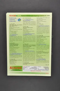 Krajowe Centrum Ds Aids (The National Aids Center) Bulletin d'information "Kontra", 2003, n°2/16 (en polonais ; résumés en anglais et en russe) Pologne 2003 2005.120.39.1-3  Photo Mucem