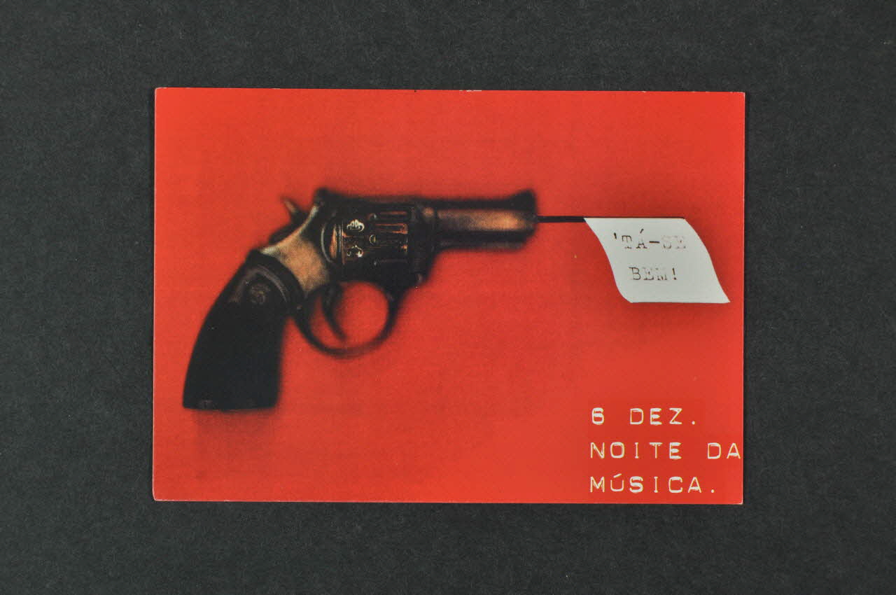 carte postale "6 dez Noite da musica" (6 déc Nuit de la musique) 2003.109.170 Photo Mucem