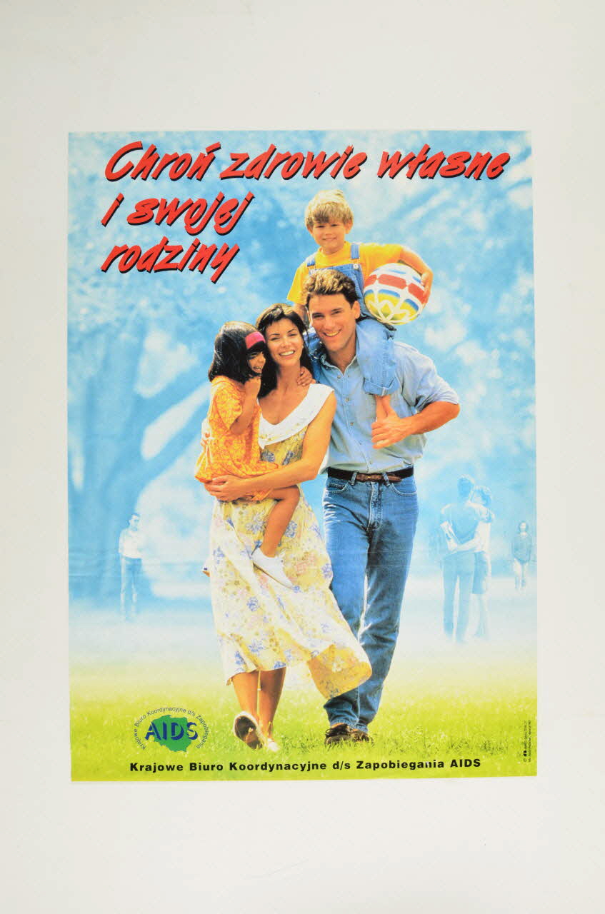 affiche "Chron zdrowie wtasne i swojej rodziny" (famille) 2005.120.6 Photo Mucem