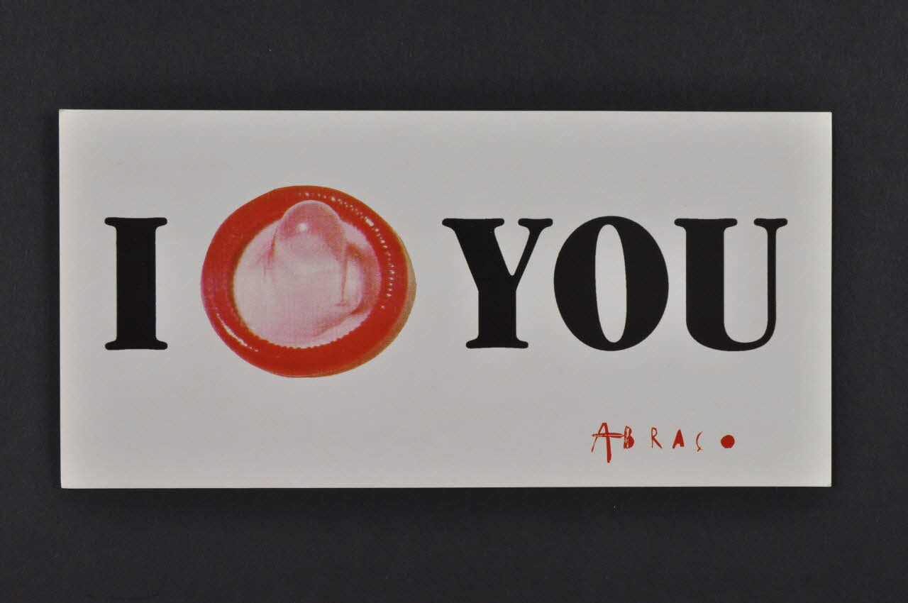 carte postale "I love you" 2003.109.186 Photo Mucem