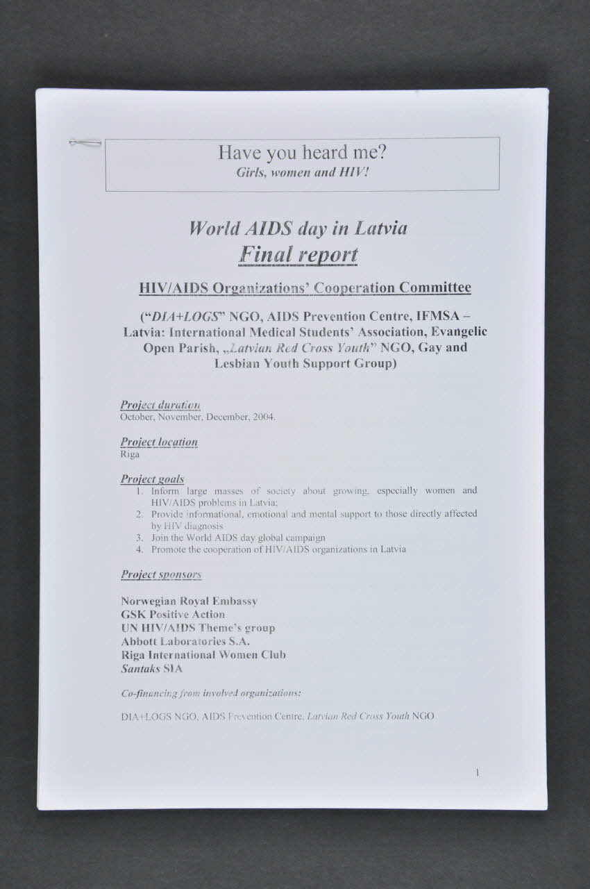Dia + Logs document Lettonie 2004 2005.121.2.2 Photo Mucem