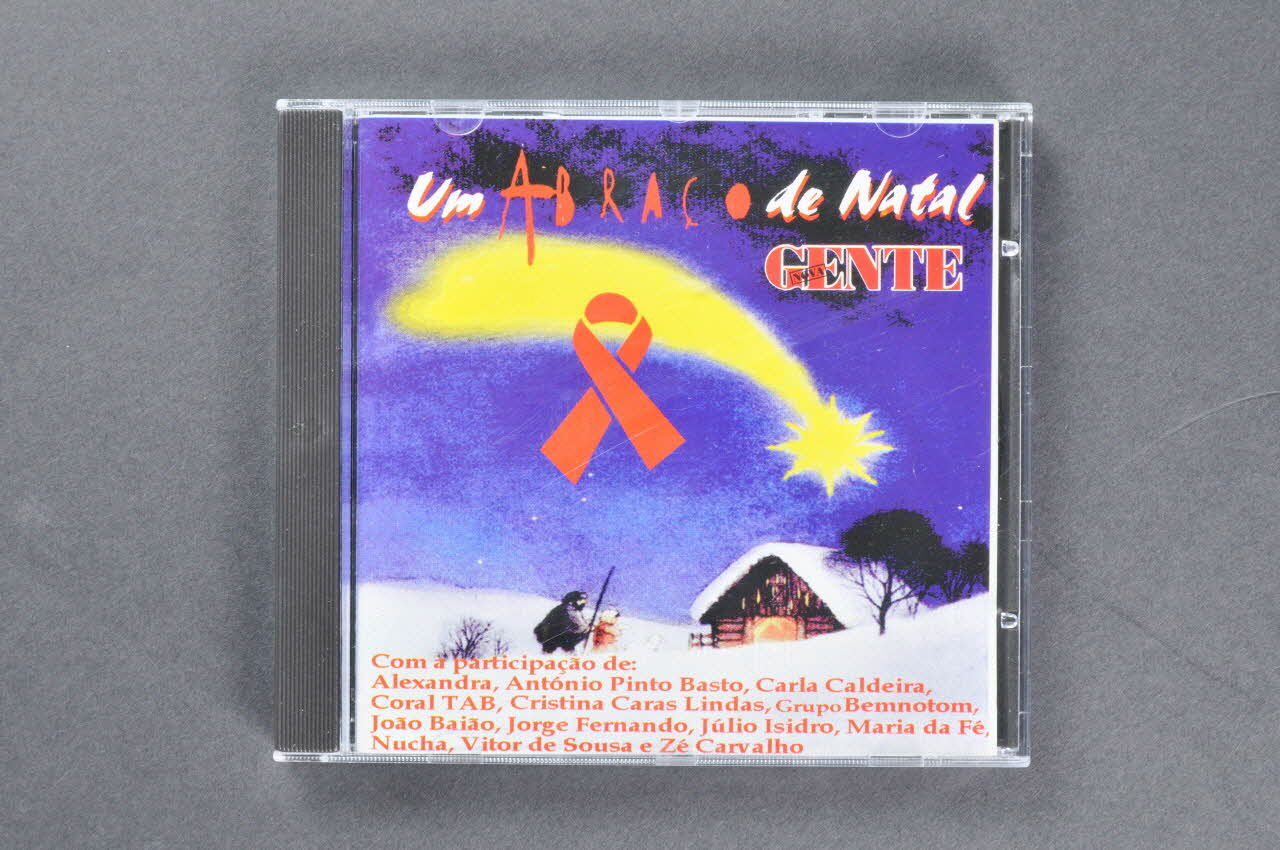 Abraço CD (compact disque) "Um abraço de Natal" (Un baiser de Noël) Portugal 1996 2003.109.205.1-3 Photo Mucem