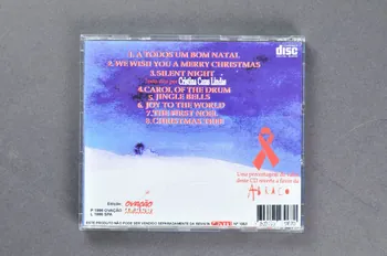 Abraço CD (compact disque) "Um abraço de Natal" (Un baiser de Noël) Portugal 1996 2003.109.205.1-3 Photo Mucem