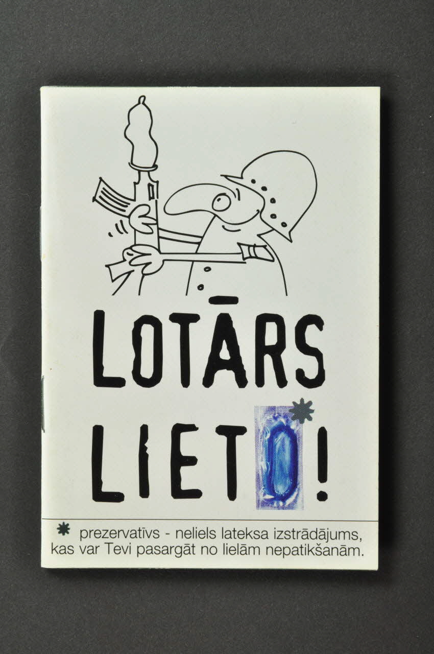 Aids Prevention Center BROCHURE "Lotars Lieto !" (traduire) Lettonie 2005 2005.121.3 Photo Mucem
