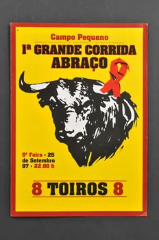 Abraço Dépliant "1° grande corrida abraço" Portugal 1997 2003.109.213  Photo Mucem
