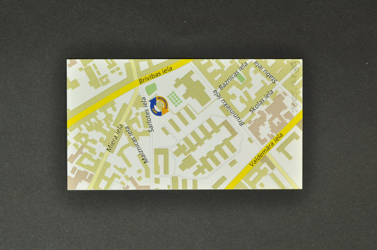 Carte d'information AiDS Profilakses Center 2005.121.39 Photo Mucem