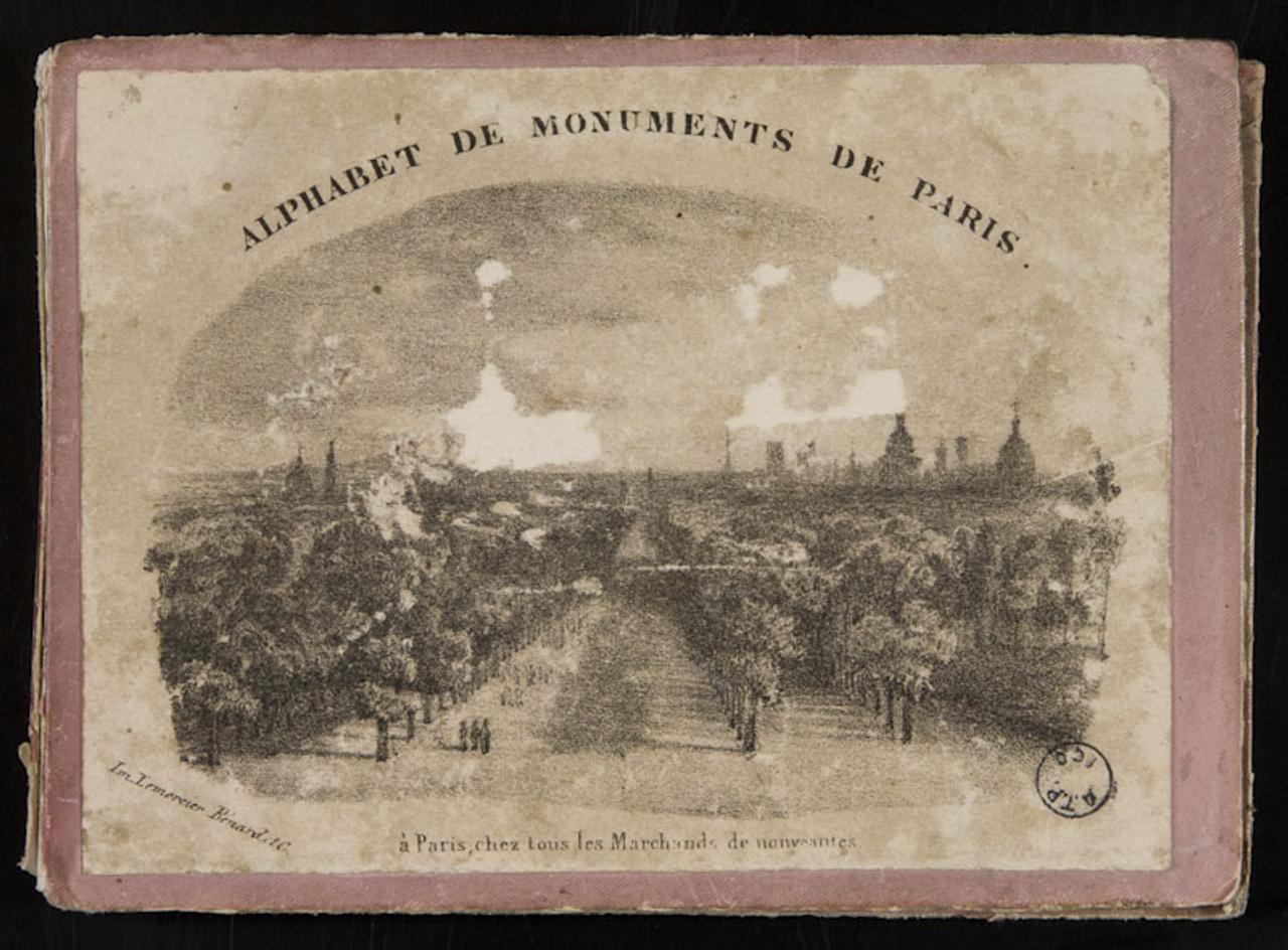 ALBUM Abécédaire de monuments de Paris 1979.17.6.1/25 Photo Mucem