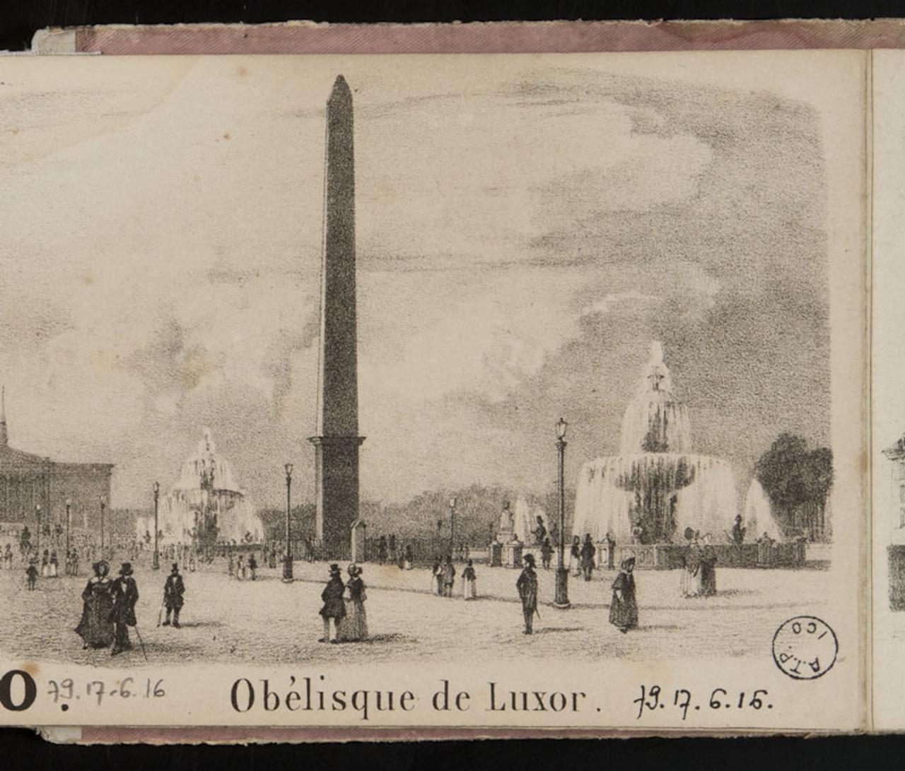 album O. Obélisque de Luxor. 1979.17.6.16 Photo Mucem