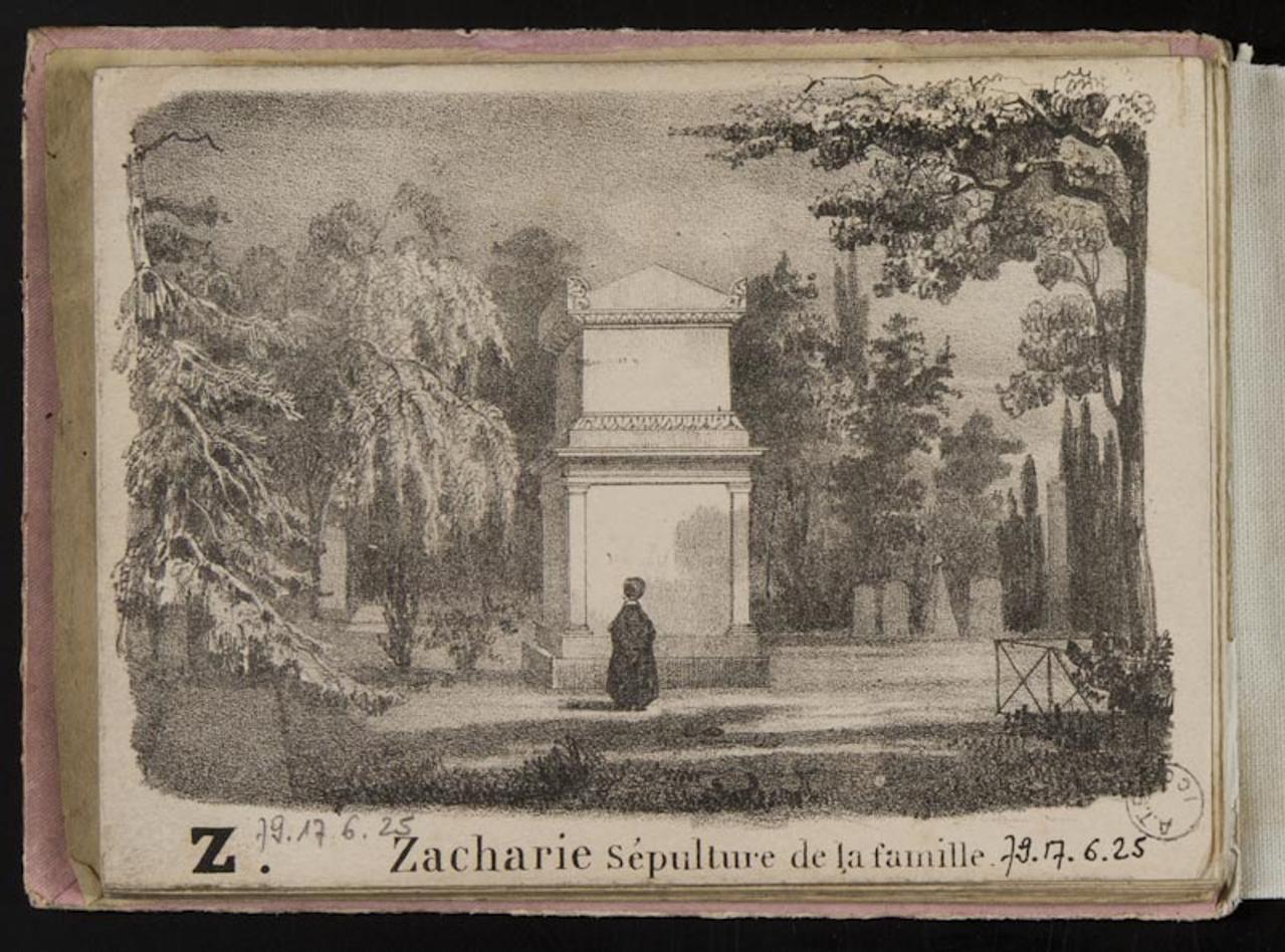album Z. Zacharie sépulture de la famille. 1979.17.6.25 Photo Mucem