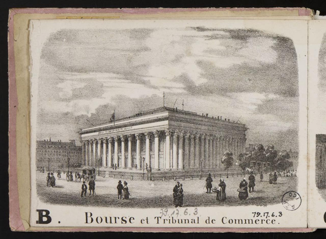 album B. Bourse et Tribunal de Commerce. 1979.17.6.3 Photo Mucem