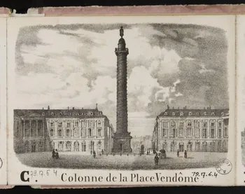album C. Colonne de la Place Vendôme. 1979.17.6.4  Photo Mucem