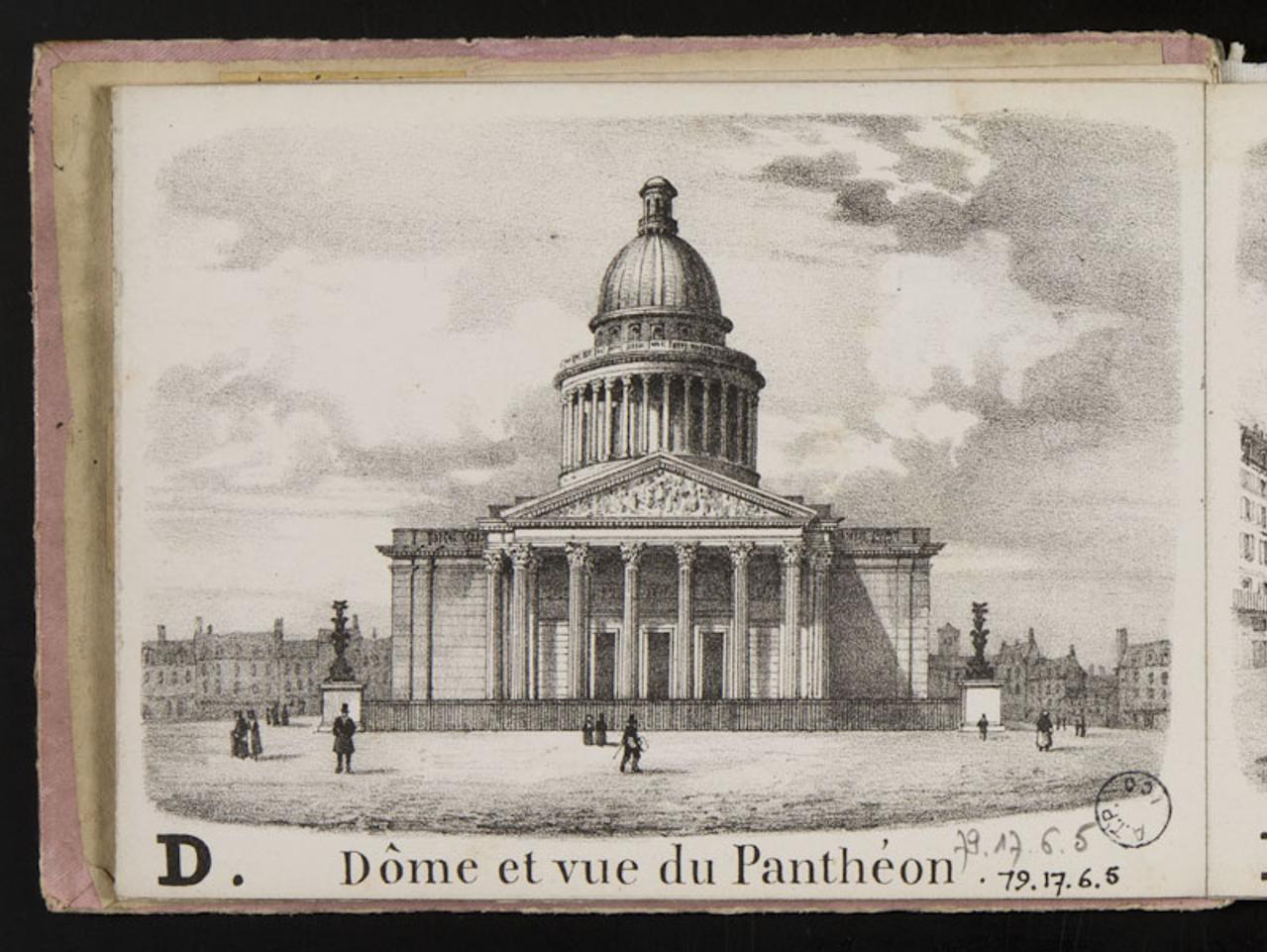 album D. Dôme et vue du Panthéon. 1979.17.6.5 Photo Mucem
