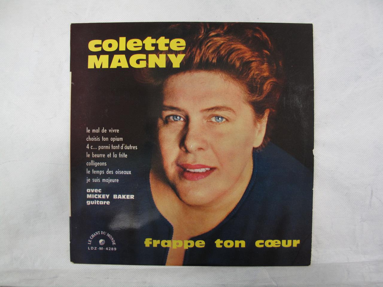 disque 33 tours Le mal de vivre 2003.154.6.31 Photo Mucem