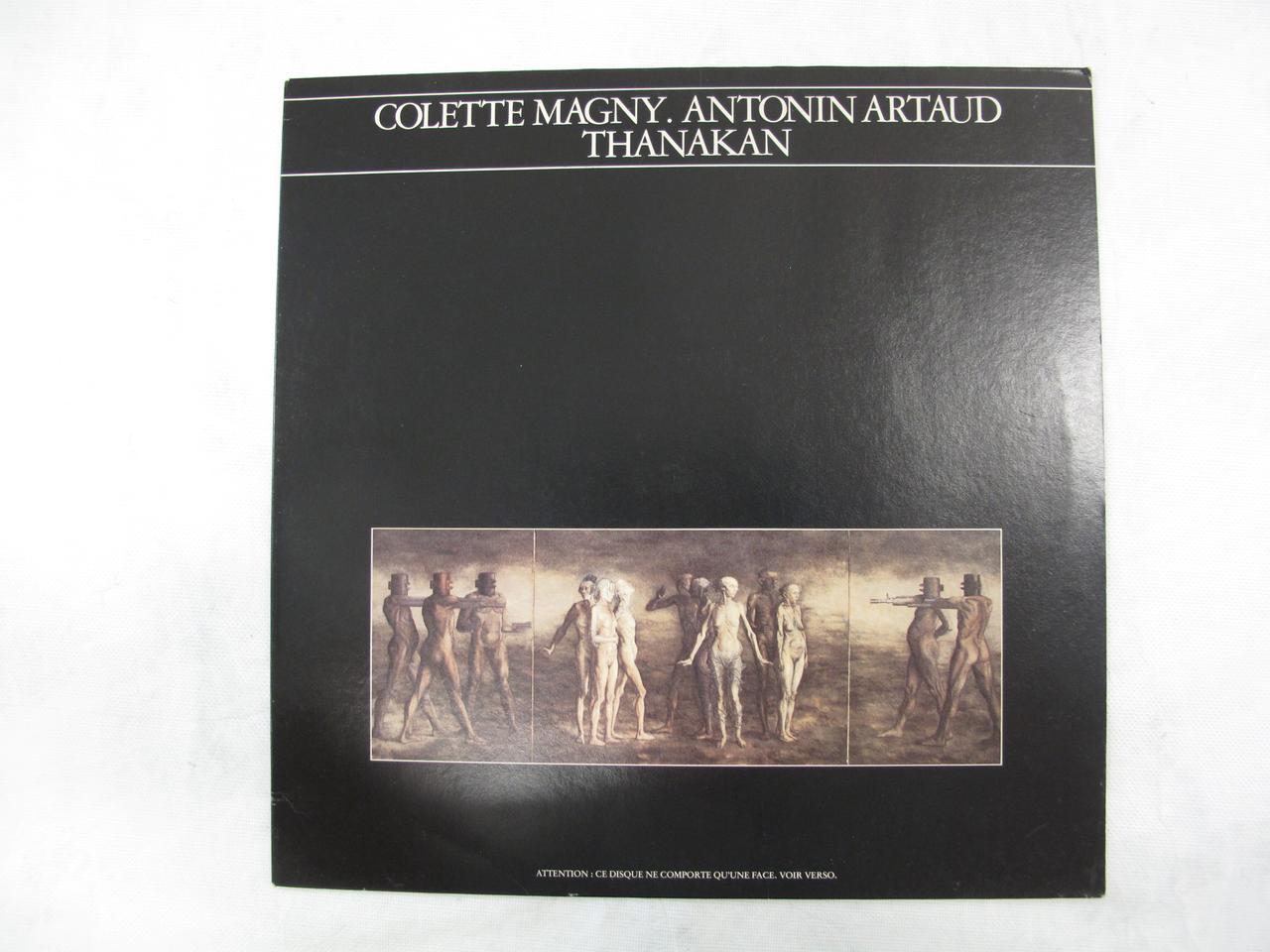disque 33 tours Colette Magny / Antonin Artaud / Thanakan 2003.154.6.43 Photo Mucem