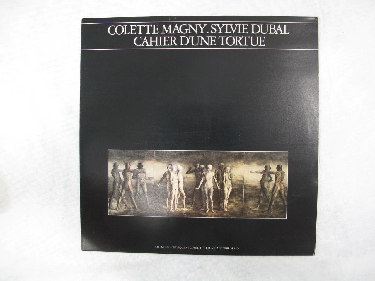 disque 33 tours Colette Magny / Sylvie Dubal / Cahier d'une tortue 2003.154.6.44 Photo Mucem