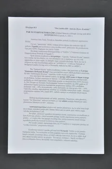 Agihas Feuille d'information Lettonie 2003 2005.121.40.14  Photo Mucem