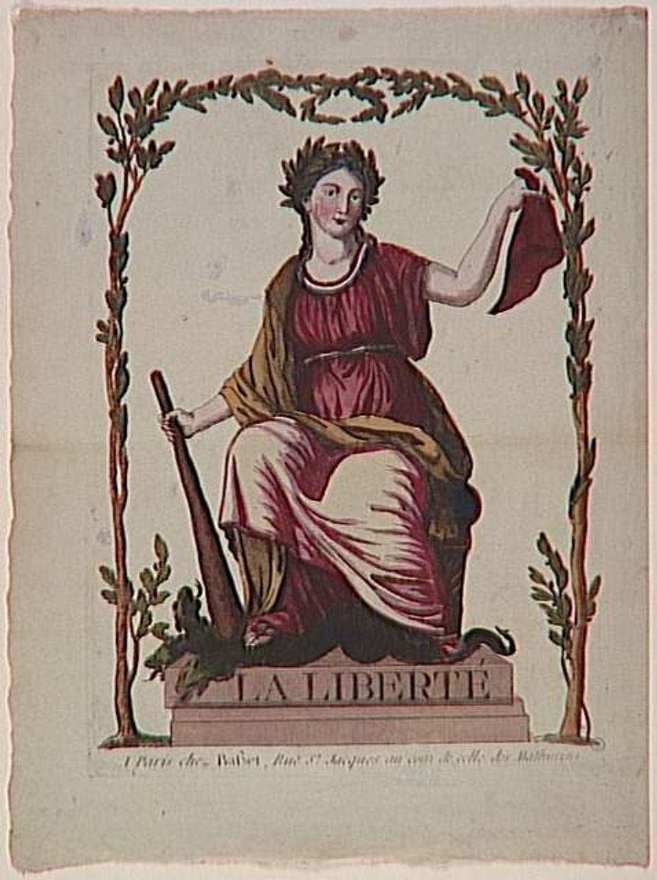 imagerie ancienne LA LIBERTE. 1970.115.1 Photo RMN-Grand Palais (Mucem)