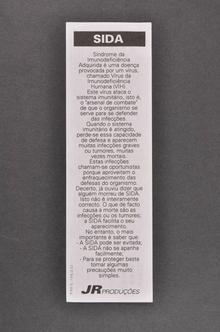notice "Vista esta camisa" (Regarde cette chemise) 2003.109.231 Photo Mucem