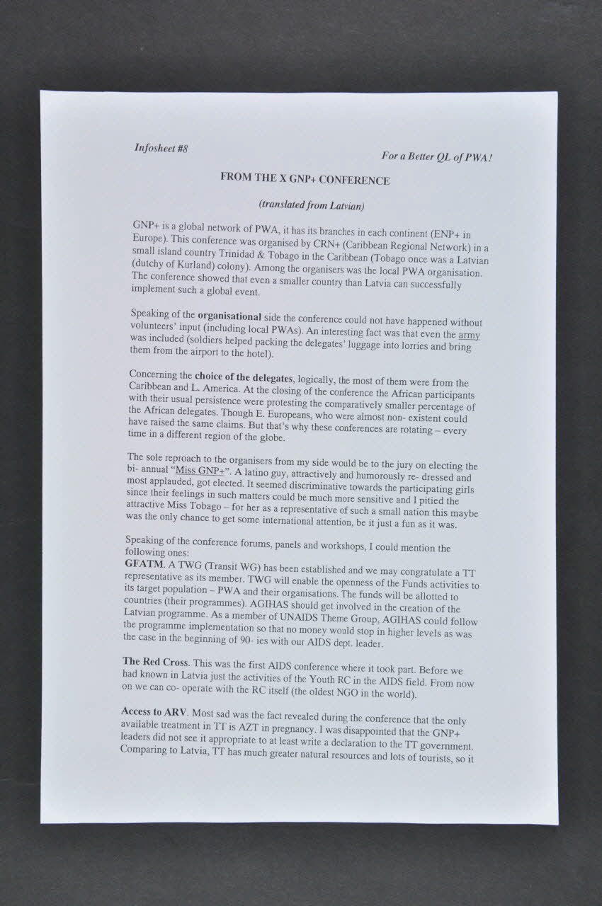 Feuille d'information 2005.121.40.9 Photo Mucem