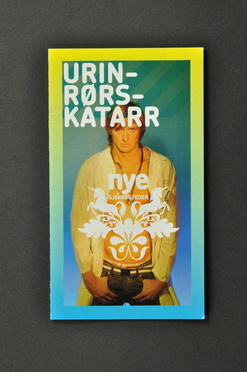 Helseutvalget Dépliant "Urinroskatarr" (Urétrite) Norvège 2004 2005.122.12 Photo Mucem