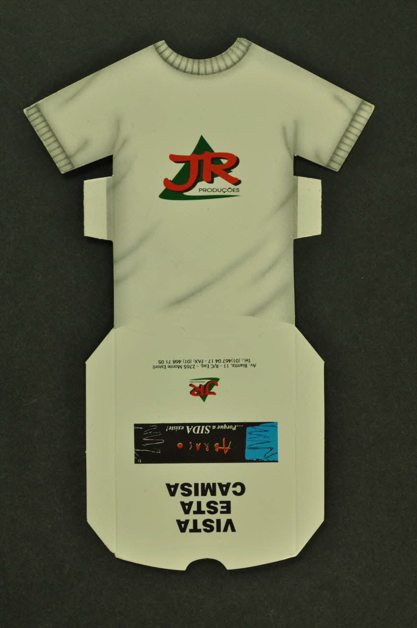 Emballage de préservatif "Vista esta camisa" (Regarde cette chemise) 2003.109.258 Photo Mucem