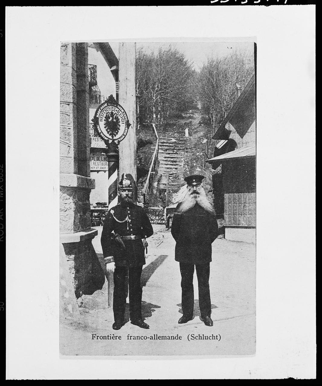 photographie Frontière franco-allemande. Schlucht. (cp 063204) Ph.1999.53.17 Photo © Musée des Civilisations de lEurope et de la Méditerranée/Anonyme